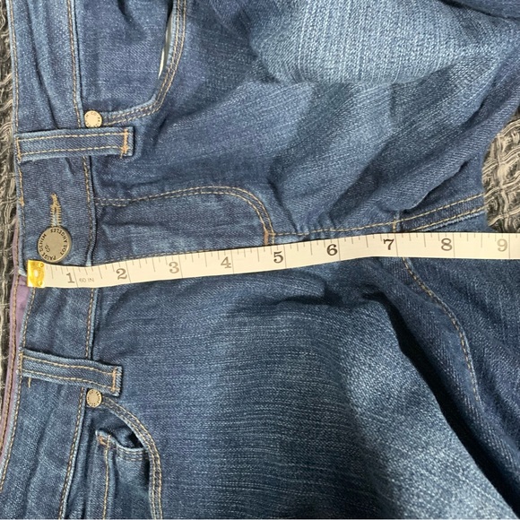 PAIGE Skyline Skinny Jeans with Puckering Women's Waist 24 #722 - Picture 9 of 11